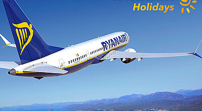 Ohne Service-Entgelt geht es wohl nicht: Die Vergütung für das Vermitteln von Ryanair Holidays ist mager