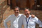 Haben die Idee für die "Gebeco Experience" federführend umgesetzt: Julio Lopez (links, spanisches Fremdenverkehrsamt Turespana in Frankfurt) und Gebeco-Jens Hulvershorn