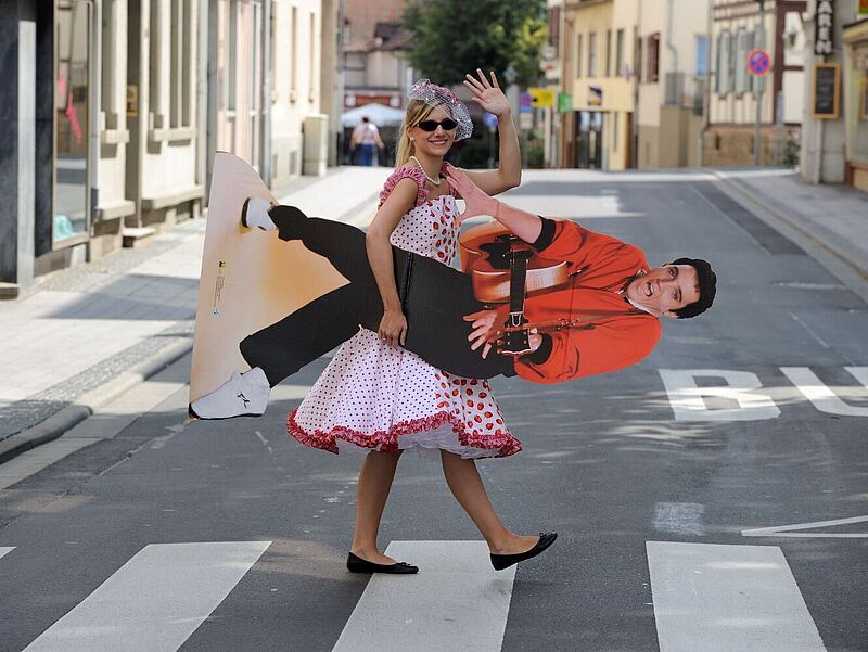 Elvis-Fans werden vom 18. bis 20. August ihr Idol in Bad Nauheim feiern. Foto: BNST