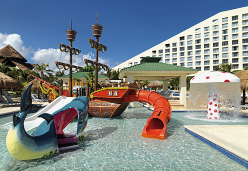 Einen Wasserpark wie im Iberostar Cancun in Mexiko will Iberostar auch auf Mallorca bauen. Einen konkreten Zeitpunkt dafür gibt es aber noch nicht