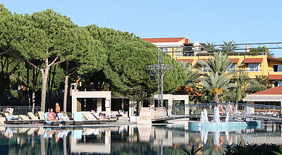 Eine der Anlagen, die man virtuell erkunden kann, ist der Club Nobilis in der Türkei.