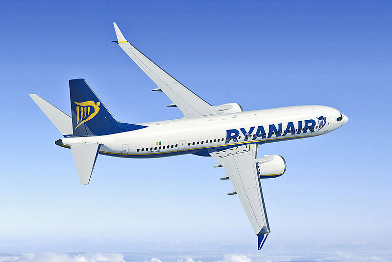 Auch Ryanair bekommt die Probleme mit der Boeing 737 Max zu spüren