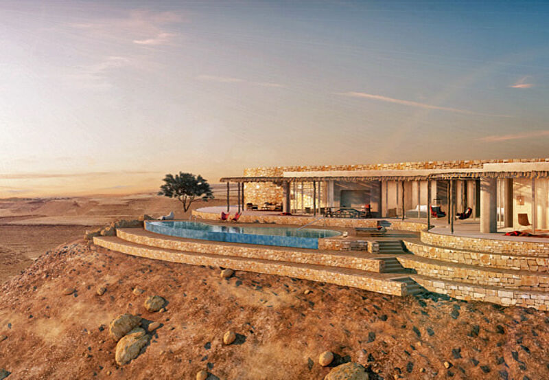 Das Six Senses Shaharut entsteht in der Wüste Negev Das Six Senses Shaharut entsteht in der Wüste Negev