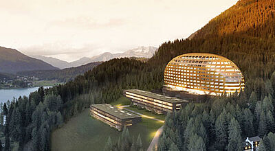 Das Intercontinental Davos will im Dezember die ersten Gäste empfangen