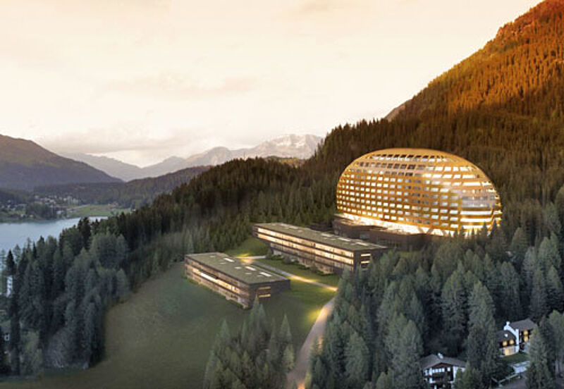 Das Intercontinental Davos will im Dezember die ersten Gäste empfangen