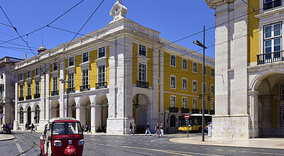 Im Pousada de Lisboa – Praca do Comercio in Lissabon gibt es 90 Zimmer