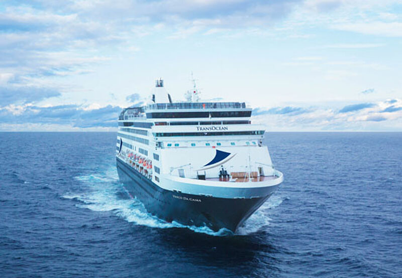 Neu bei Transocean: Die Vasco da Gama kreuzt im Sommer 2019 ab Kiel und Bremerhaven