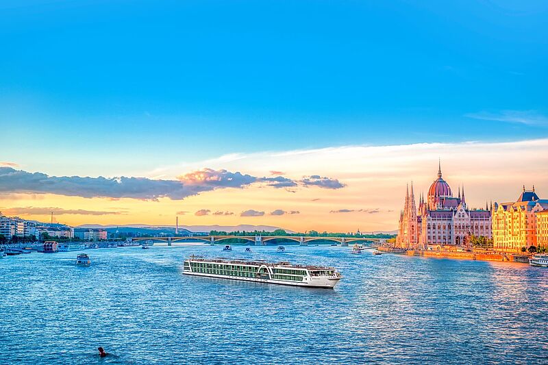 Die neue Amadeus Riva wird auch nach Budapest kreuzen