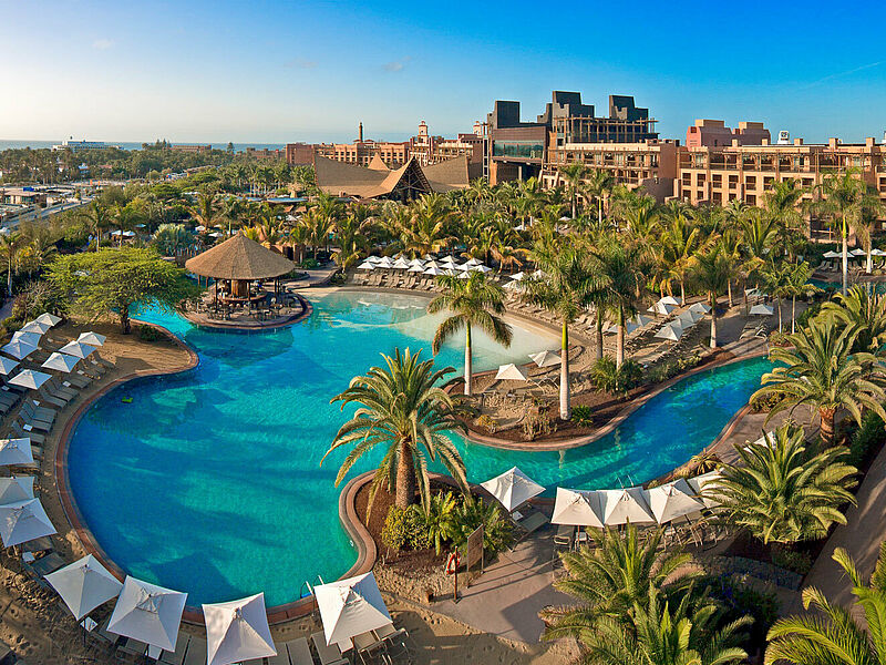 Die Hotelkette Lopesan ist gleich mit zwei Hotels in der Top Ten vertreten. Hier das Lopesan Baobab Resort auf Gran Canaria. Foto: Lopesan