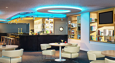 Lobby im neuen Innside Madrid Suecia