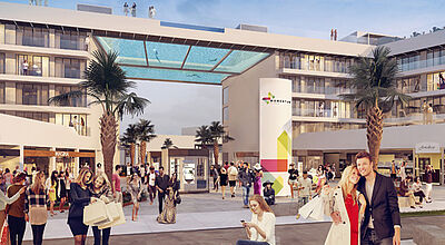 Ein wenig Mut braucht man schon, um im neuen Hotel Calvia Beach Plaza by Melia zu baden Ein wenig Mut braucht man schon, um im neuen Hotel Calvia Beach Plaza by Melia zu baden