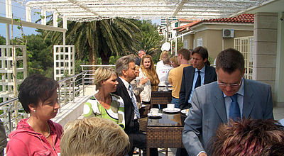 Mitglieder des Reiserings auf ihrer Jahrestagung im kroatischen Makarska