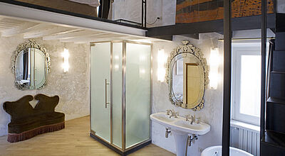 Blick in das Hotel G-Rough in Rom