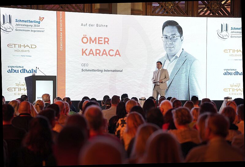 Ömer Karaca, hier während der diesjährigen Jahrestagung in Abu Dhabi, ist derzeit nicht gut auf einige Hoteliers zu sprechen