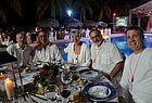 V.l.: Gioacchino Cinquegrani (FVA Kuba), Miguel Ruiz, Angela Maaß (beide DER Touristik), Frank Delgado (Caribbean Tours), Robert Hippmann (H10 Hotels)