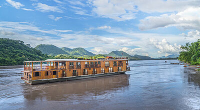 Das neu gebaute Schiff Mekong Pearl ist an zahlreichen Terminen für Lernidee unterwegs