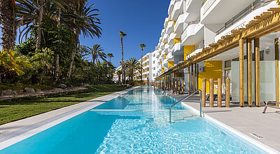Im Abora Catarina by Lopesan auf Gran Canaria gibt es nun auch Swim-up-Suiten. Foto: Lopesan