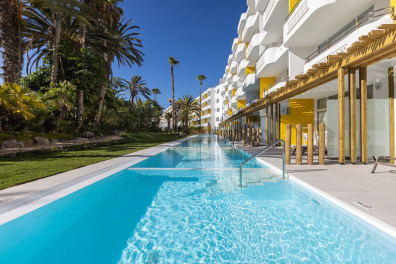 Im Abora Catarina by Lopesan auf Gran Canaria gibt es nun auch Swim-up-Suiten. Foto: Lopesan Im Abora Catarina by Lopesan auf Gran Canaria gibt es nun auch Swim-up-Suiten. Foto: Lopesan