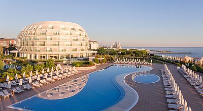 Das Hotel Gold Island Selected in Alanya ist neu im Türkei-Portfolio von Schauinsland-Reisen