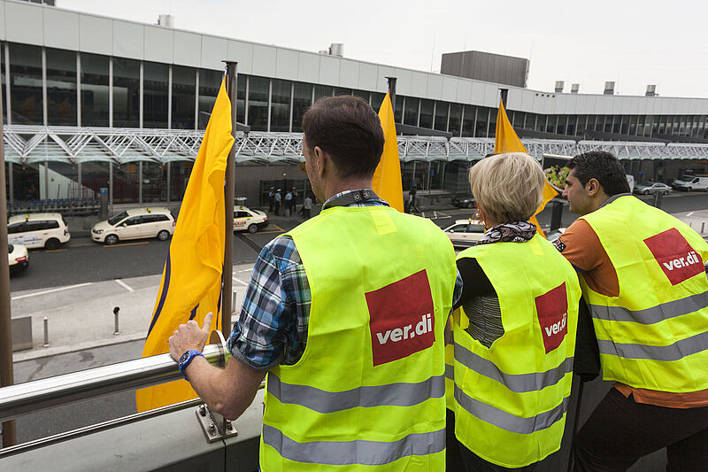 Streiktag: Freitag wird an sieben deutschen Flughäfen nichts mehr gehen. Foto: ollo/istockphoto