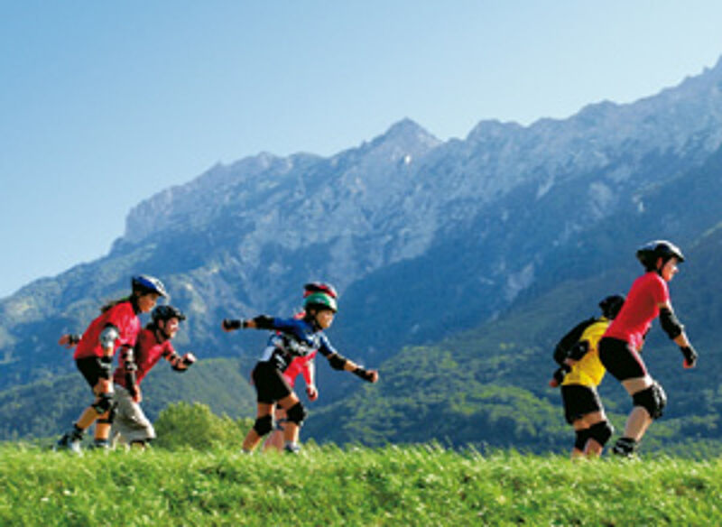 Für Skater stehen mit Schweiz Mobil 1.100 Kilometer Routen zur Wahl ...