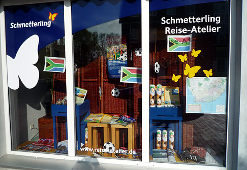 Seit zwei Jahren auch als Vertriebsmarke präsent: Schmetterling-Büro in Wiesbaden-Nordenstadt