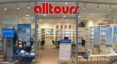 Das Alltours-Reisebüro in Neuss
