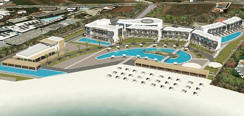 Das Fünf-Sterne-Hotel Allsun Sun Beach entsteht auf Kreta