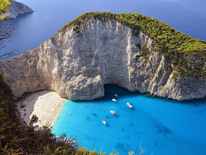 Urlaub in Griechenland ist wieder einmal sehr beliebt – auch in Corona-Zeiten. Foto: Pexels/pixabay