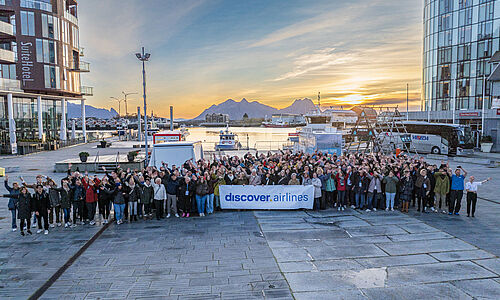 Das zentrale Event des Megafams mit rund 120 Reiseprofis fand in der „Lofoten-Hauptstadt“ Svolvaer statt. Foto: Dave Williams/Visit Lofoten