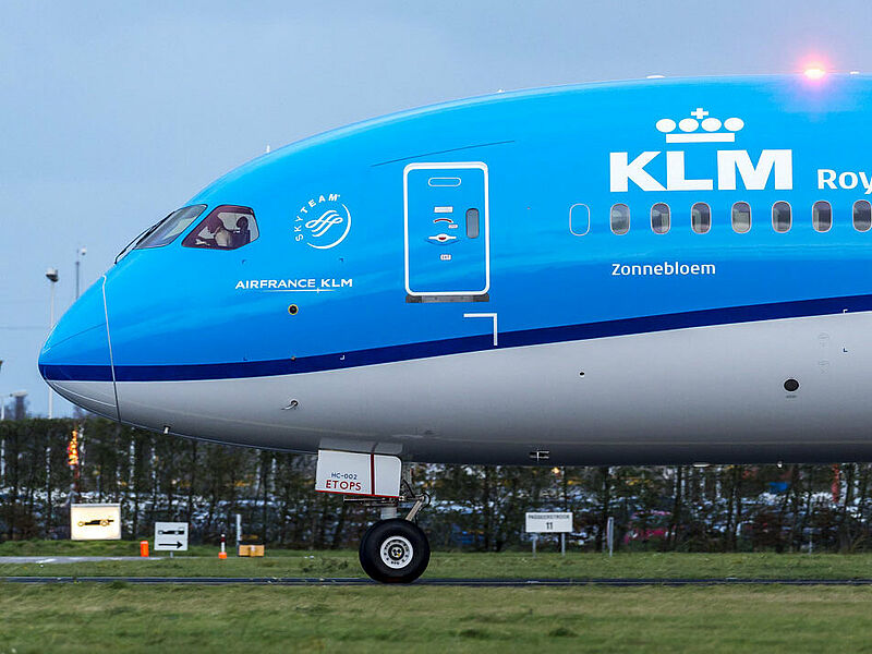 KLM hat bei den befragten Kunden die Nase vorn. Foto: KLM