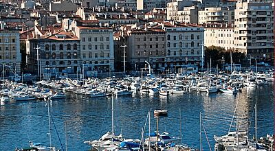 Marseille ist ein  guter Ausgangspunkt für einen  Besuch im Nationalpark