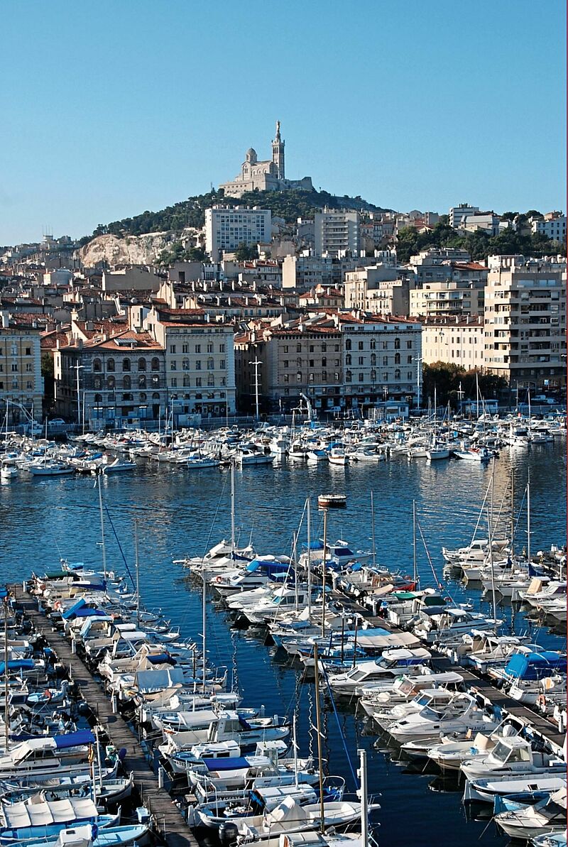 Marseille ist ein  guter Ausgangspunkt für einen  Besuch im Nationalpark