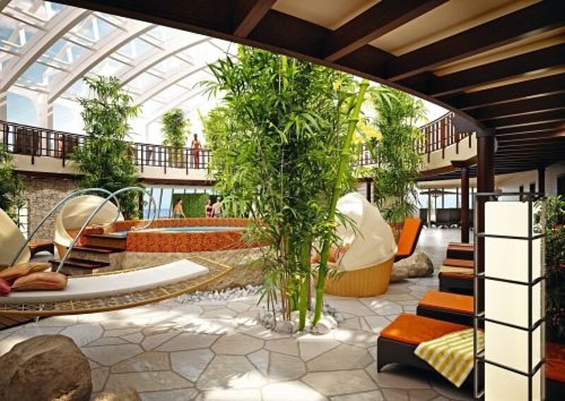 Wohlfühlen in japanischem Ambiente können sich Gäste ab Februar 2010 auf der Aida Blu.