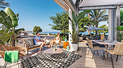 Das Boutique-Hotel Allsun Marena Beach empfängt Ende März die ersten Gäste der Saison. Foto: Allsun Hotels