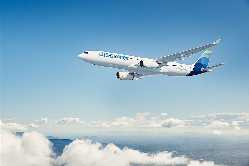 Discover stockt auch die Fernstreckenflotte mit A330-Fliegern weiter auf