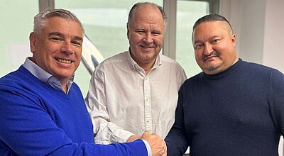 Ein neues Team für die Touristik (von links): Erich Falkensteiner, Dietmar Gunz und Alexej Boiko. Foto: Falk Travel