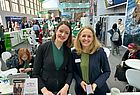 Alice Mansergh, CEO von Tourism Ireland (links), und Nadine Lehmann, Market Manager Germany