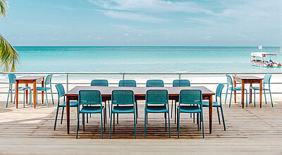 Speisen mit Meerblick: das Skylark Negril Beach Resort auf Jamaika