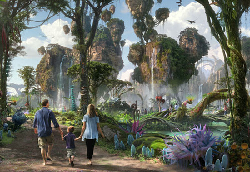 Das Avatar-Land ist die größte Erweiterung des Disney-Parks Animal Kingdom