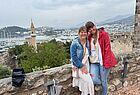 Auf der Johanniter-Burg von Bodrum: Heike Willer und Dana Peter von Heikes Reisewelt in Roitzsch