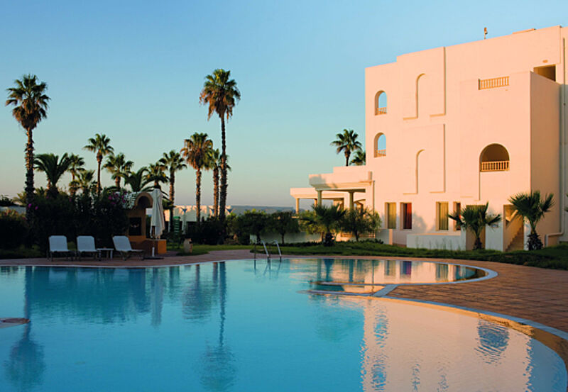 Trotz Einbruchs um die Hälfte – um die Mitarbeiter zu stützen, blieb der Aldiana Tunesien den Sommer über geöffnet.