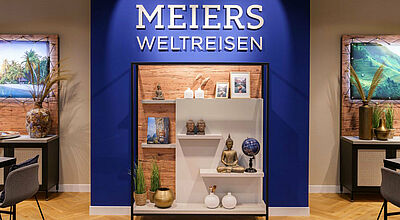 Das erste Meiers Weltreisen-Reisebüro soll die Kunden inspirieren. Foto: DER Touristik