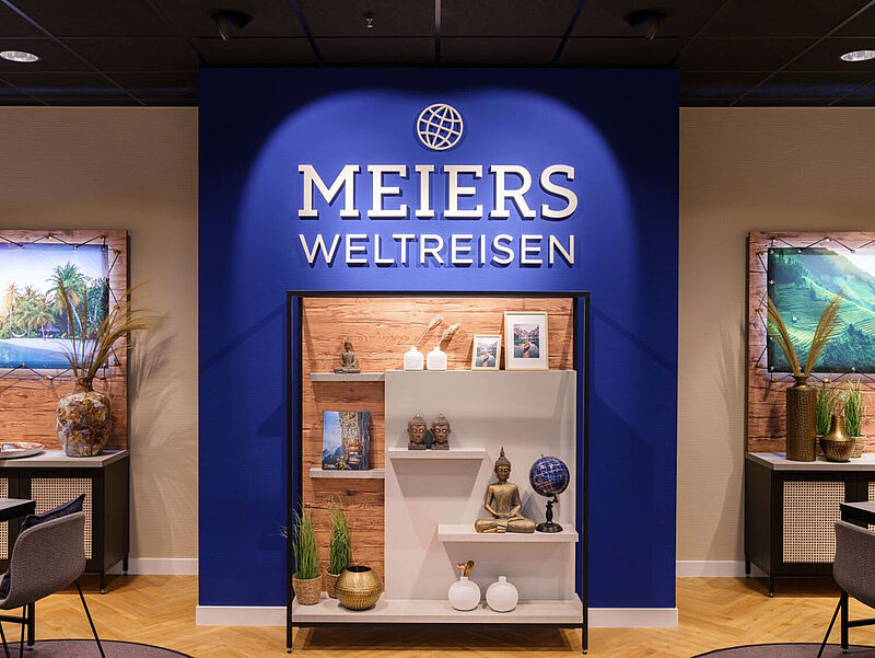 Das erste Meiers Weltreisen-Reisebüro soll die Kunden inspirieren. Foto: DER Touristik