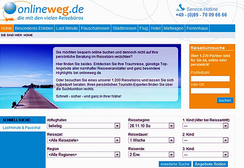 Gute Zahlen und neues Homepage-Design: Onlineweg.de