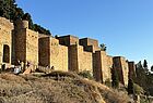 Die Alcazaba (Festung) von Malaga ist rund 100 Jahre älter als die in Granada