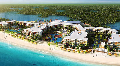 Das Breathless Riviera Cancun entsteht an der mexikanischen Riviera Maya