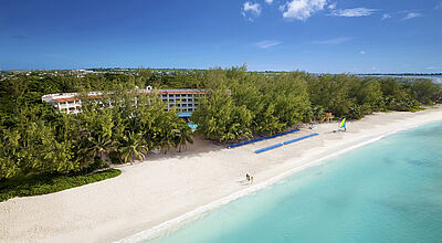 Sieben Barbados-Buchungen mit mindestens sieben Nächte verkaufen – und dann selbst kostenfrei hinreisen. Im Bild ist das Sandals Barbados. Foto: Sandals