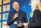 Platz drei der Kategorie "Beste Reisebüro-Aktion" ging an Dein-Reisebuero.com. Vertreten wurde das Online-Projekt durch Robert Liersch vom Reisebüro M` Ocean in Dolgesheim
