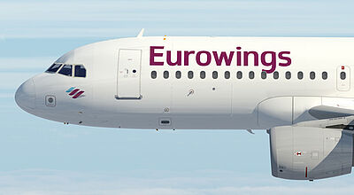 Die österreichische Eurowings fliegt ab Januar nach Hamburg, Köln und Zürich